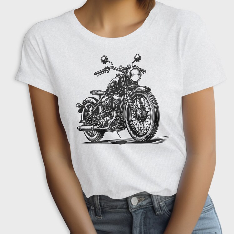 Classic Motorcycle, Tricou Femei