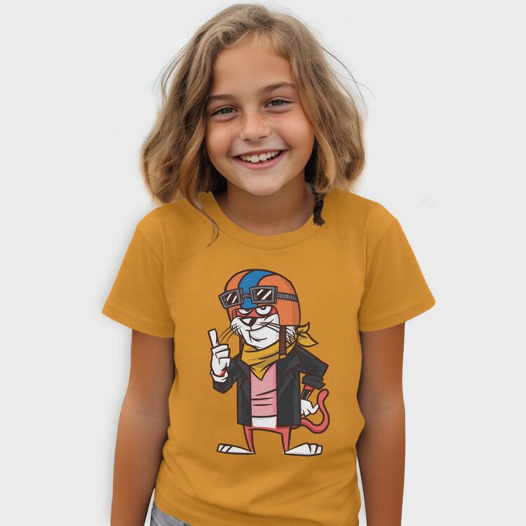 Cat Biker, Tricou Copii
