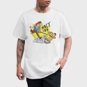 Wait Up Guy Walking Dog, Tricou Barbati (Unisex)