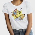 Wait Up Guy Walking Dog, Tricou Femei