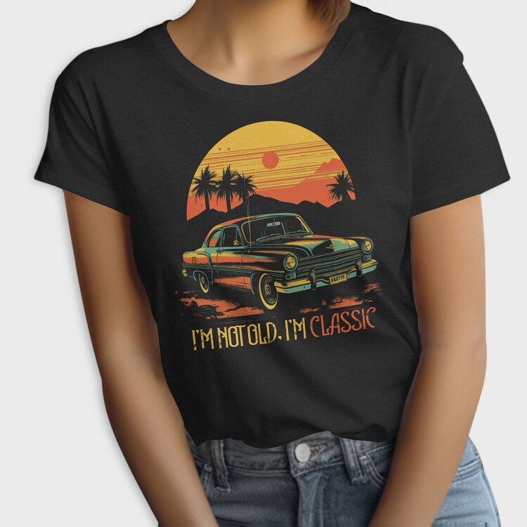 Classic Vintage Car, Tricou Femei