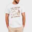 Life I S Better by a Bonfire, Tricou Barbati (Unisex)