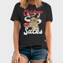 Reindeer Smoking, Tricou Barbati (Unisex)
