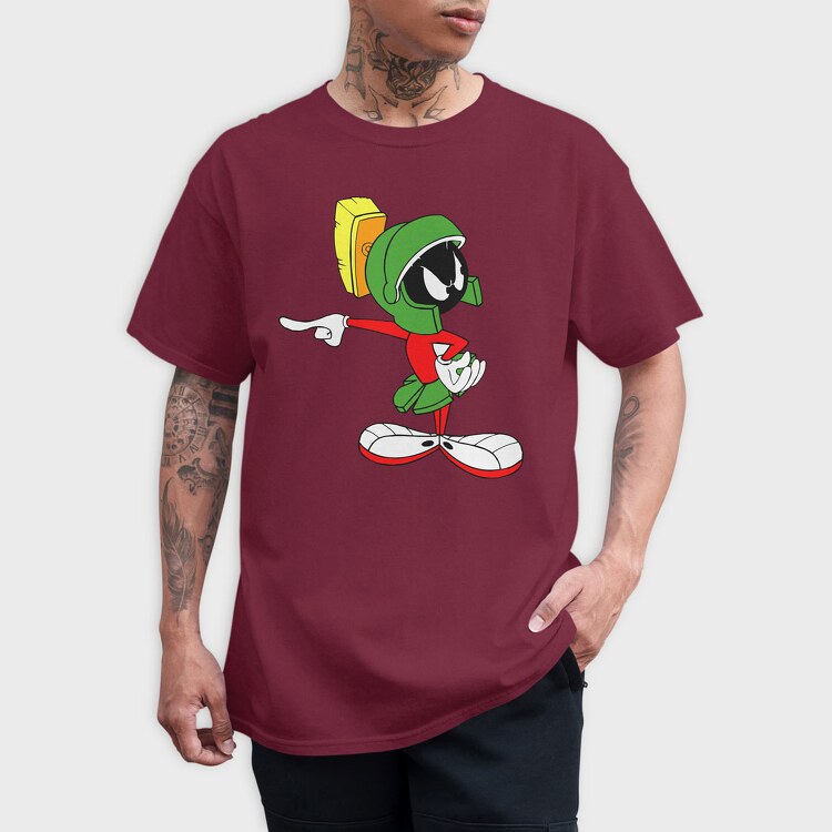 Cartoon Retro Duck Dodgers 1, Tricou Barbati (Unisex)