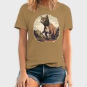 Tyrannosaurus Cat, Tricou Barbati (Unisex)