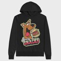 Scooby Snacks, Hanorac Oversize Barbati (Unisex)