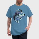 Bass Fish Headphones, Tricou Barbati (Unisex)