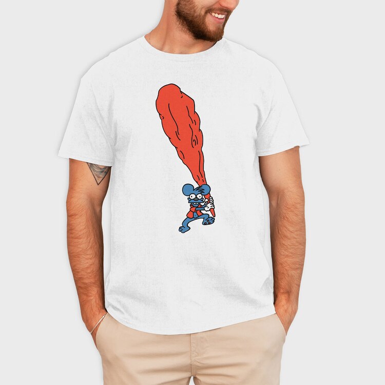 Scratchy, Tricou Barbati (Unisex)