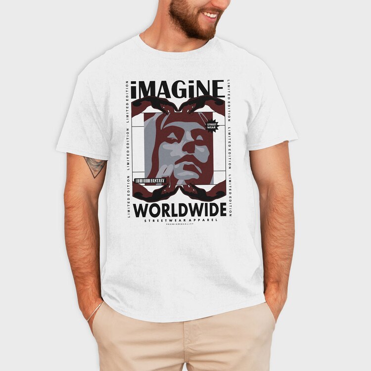 Imagine 1, Tricou Barbati (Unisex)