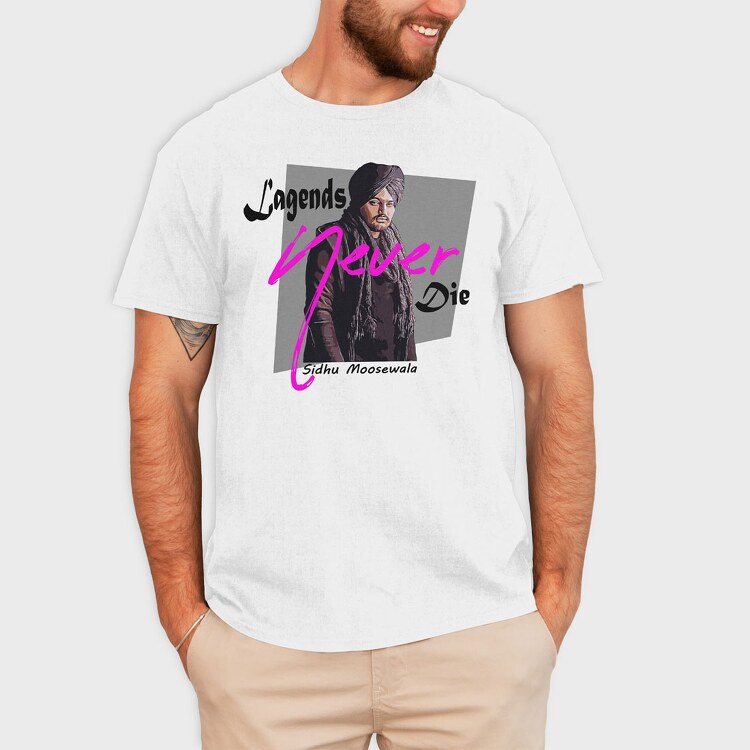 Sidhu Moosewala, Tricou Barbati (Unisex)