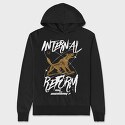 Internal Reform 1, Hanorac Oversize Barbati (Unisex)
