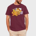 Cartoon Retro Garfield 4, Tricou Barbati (Unisex)