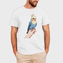 Cockatiel Finger, Tricou Barbati (Unisex)