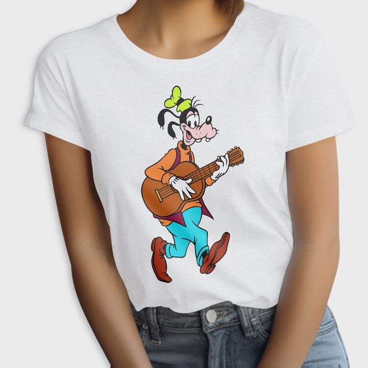Cartoon Retro Goofy 1, Tricou Femei