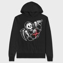 Grim Reaper Skate, Hanorac Oversize Barbati (Unisex)