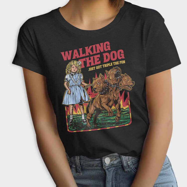 Girl With Three Head Dog, Tricou Femei