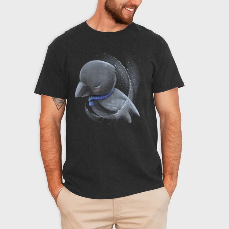 Cute Crow Magic, Tricou Barbati (Unisex)