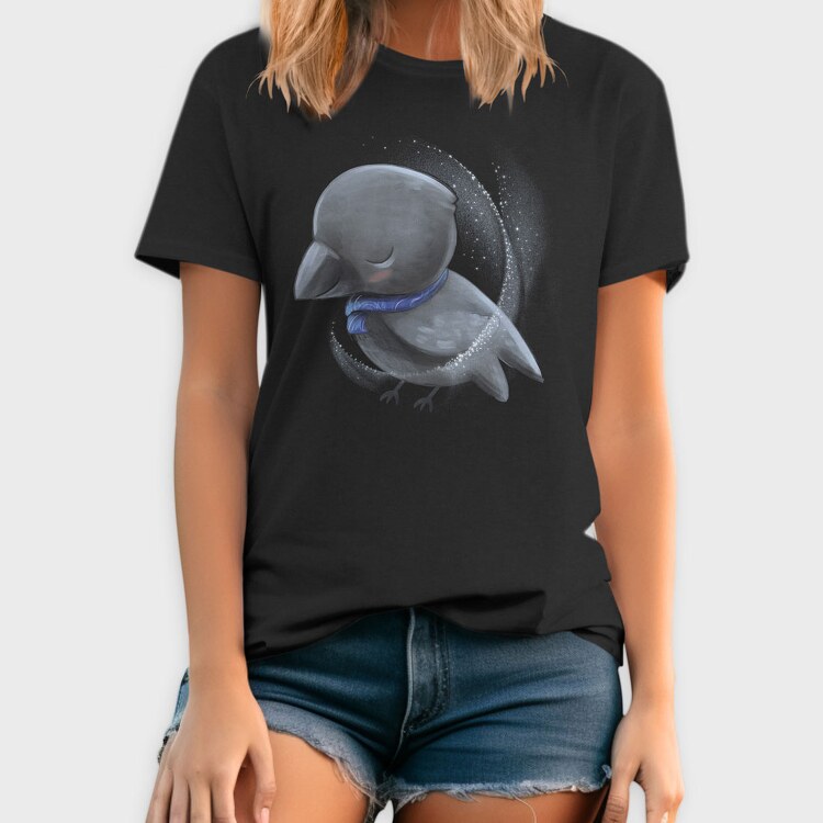 Cute Crow Magic, Tricou Barbati (Unisex)