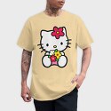 Cartoon Retro Hello Kitty 4, Tricou Barbati (Unisex)