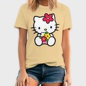 Cartoon Retro Hello Kitty 4, Tricou Barbati (Unisex)