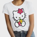Cartoon Retro Hello Kitty 4, Tricou Femei