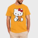 Cartoon Retro Hello Kitty 5, Tricou Barbati (Unisex)