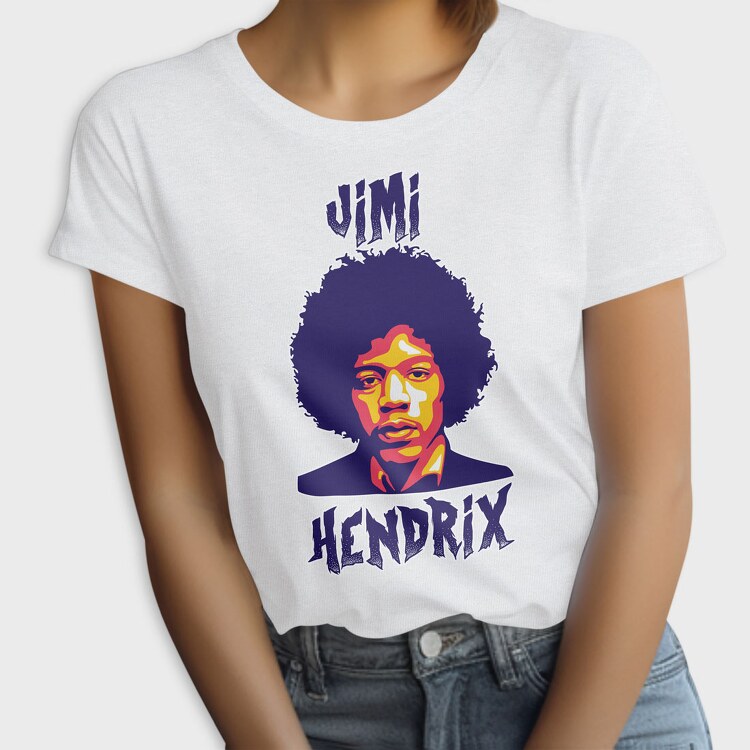 Jimi Handrix, Tricou Femei