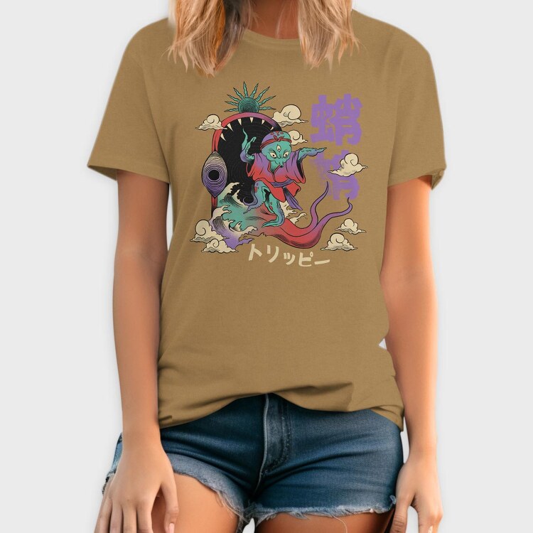 Psychedelic Japanese 07, Tricou Barbati (Unisex)