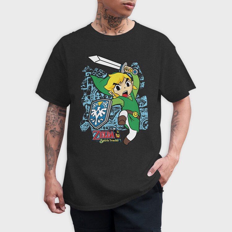 Zelda, Tricou Barbati (Unisex)
