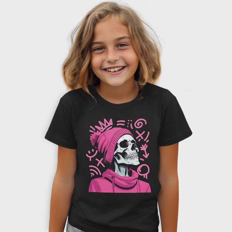 Girlie Skeleton, Tricou Copii