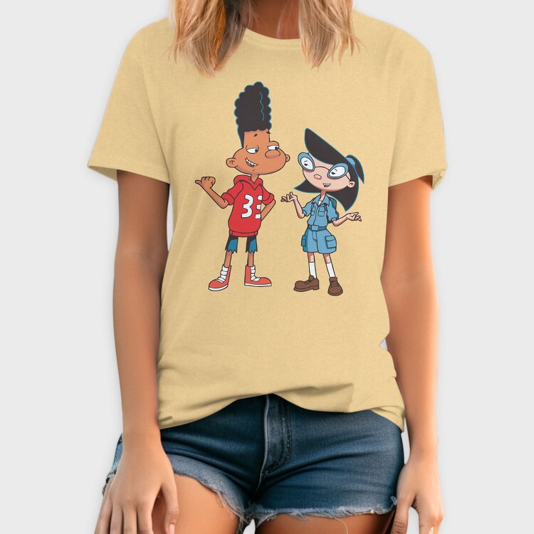 Cartoon Retro Hey Arnold 2, Tricou Barbati (Unisex)