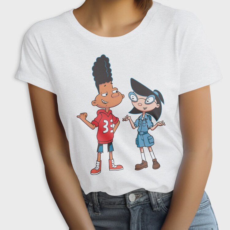 Cartoon Retro Hey Arnold 2, Tricou Femei
