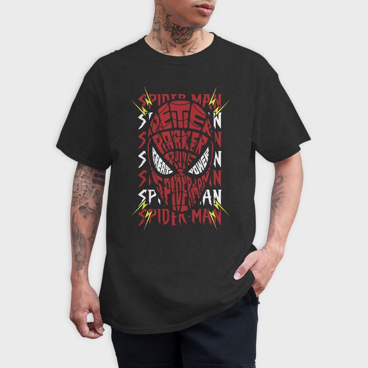 Spiderman No Way Home 3, Tricou Barbati (Unisex)