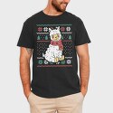 Ugly Sweater Llama, Tricou Barbati (Unisex)
