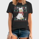 Ugly Sweater Llama, Tricou Barbati (Unisex)