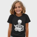 Skull With Cat, Tricou Copii