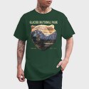 Glacier National Park Bear Lanscape, Tricou Barbati (Unisex)