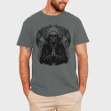 Angel Skull, Tricou Barbati (Unisex)