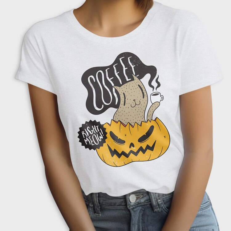 Coffee Right Meow, Tricou Femei
