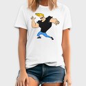Cartoon Retro Johny Bravo 6, Tricou Barbati (Unisex)