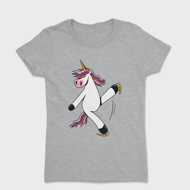 Unicorn Ice Skating, Tricou Femei