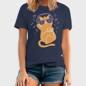 Cat With Sunglasses and Headphones, Tricou Barbati (Unisex)