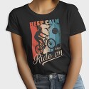 Keep Calm and Ride On, Tricou Femei