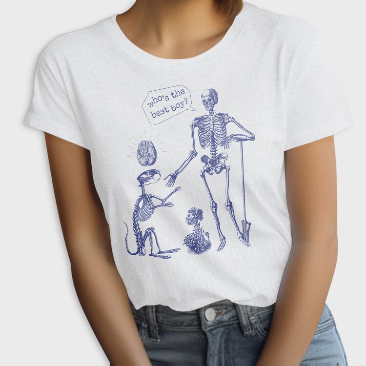 The Best Boy Skeleton, Tricou Femei