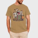 Cartoon Coffee Pumpkin, Tricou Barbati (Unisex)