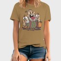 Cartoon Coffee Pumpkin, Tricou Barbati (Unisex)