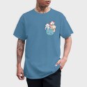 Colored Cats Pocket, Tricou Barbati (Unisex)
