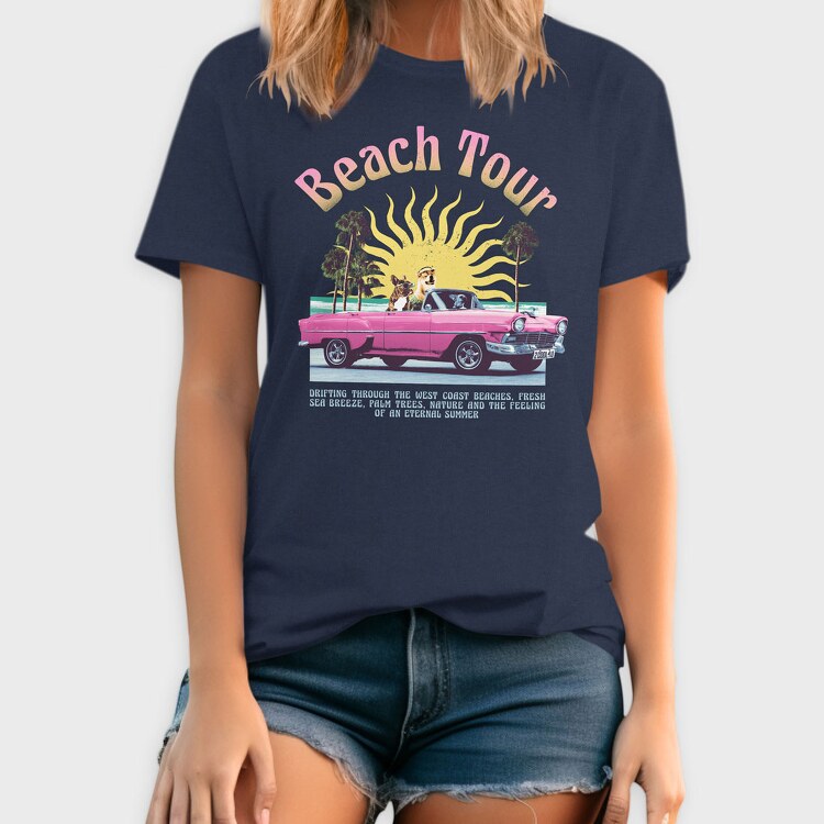 Beach Tour, Tricou Barbati (Unisex)