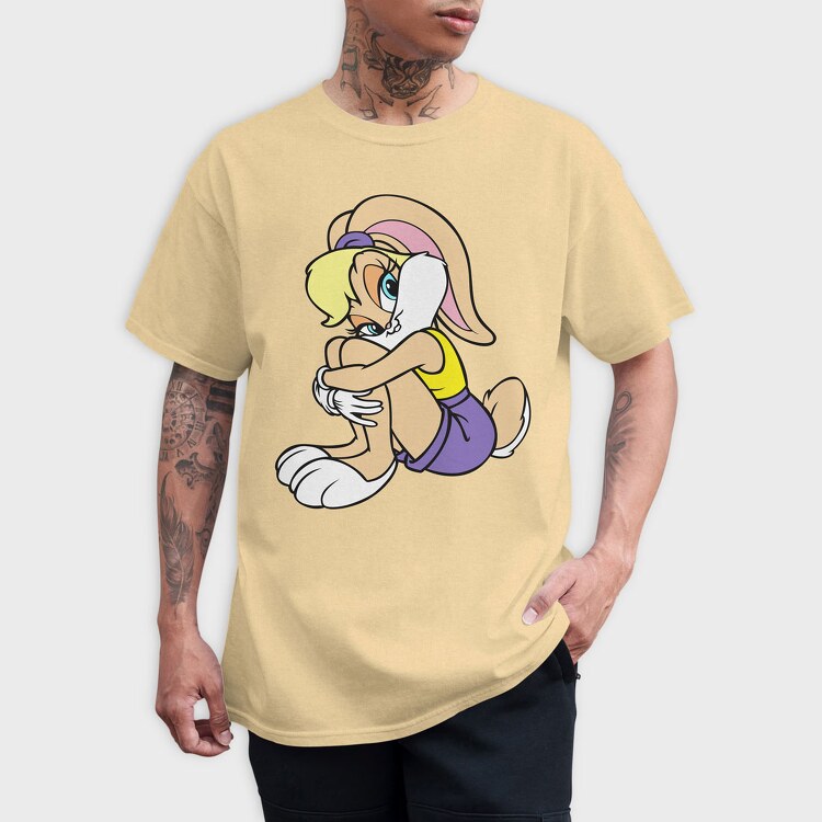 Cartoon Retro Looney Tunes Tiny 1, Tricou Barbati (Unisex)