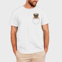 Dog in a Pocket, Tricou Barbati (Unisex)